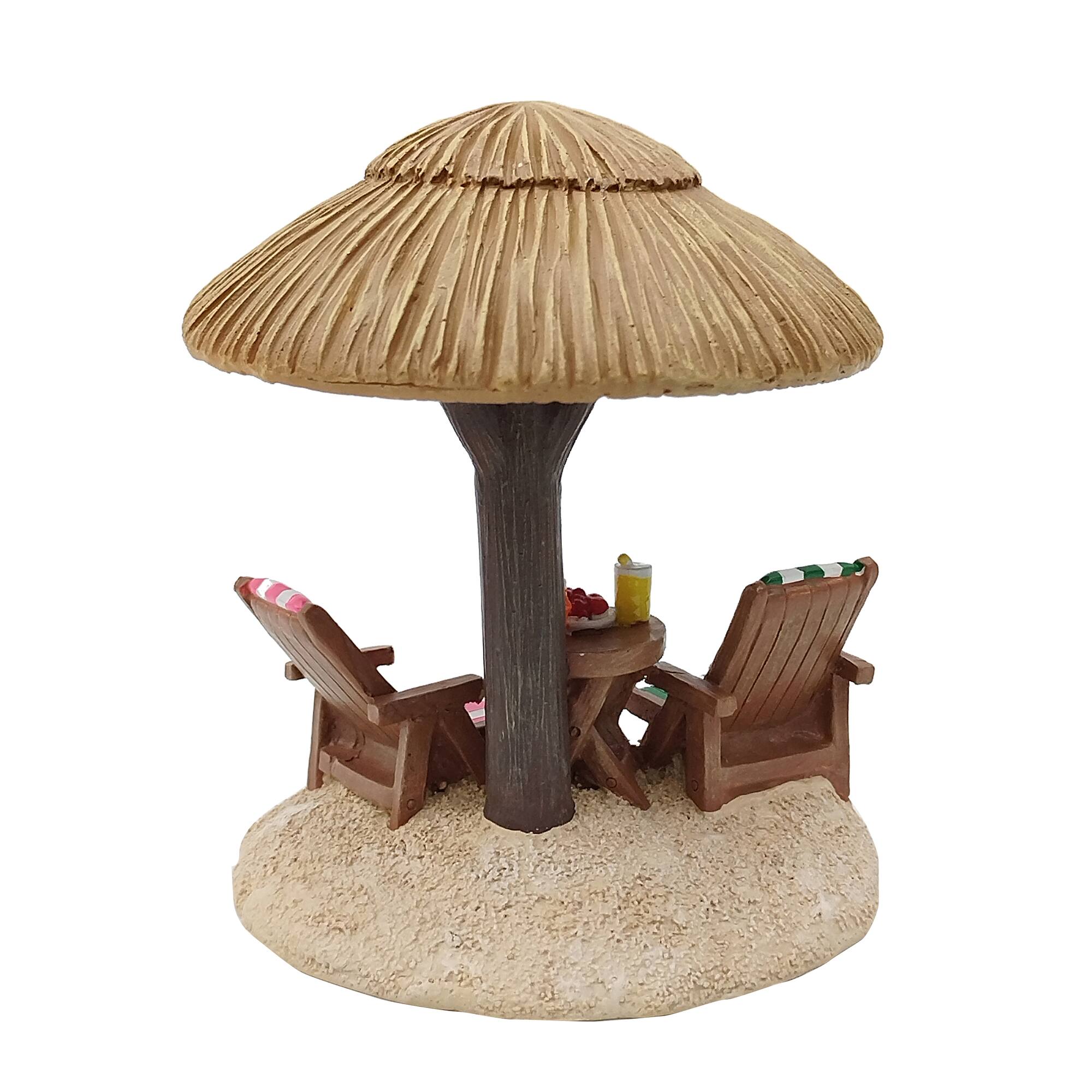 Mini Tiki Hut & Beach Chairs by Ashland®
